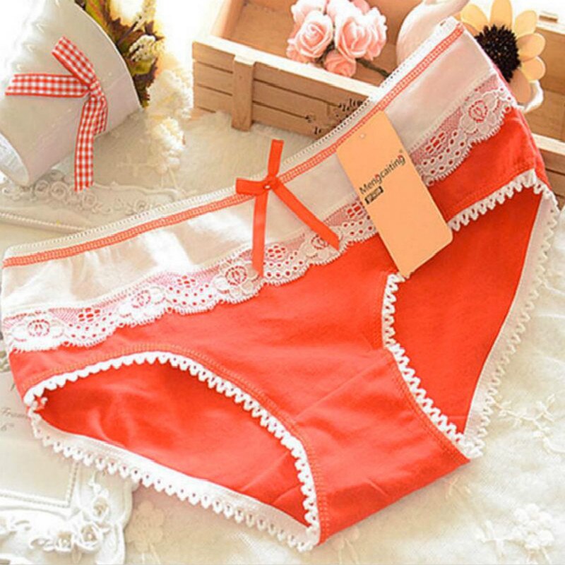 4pcs Teenage Flamingos Underpants Young Girl Briefs Comfortable Cotton Panties Kids Underwear 10-20T