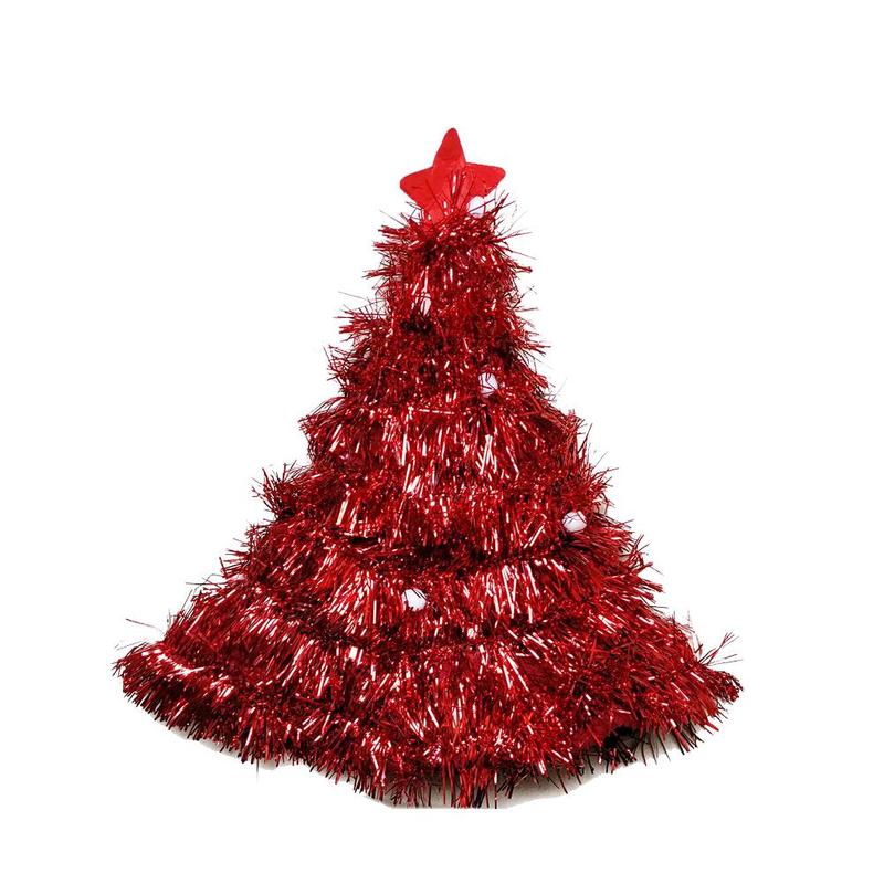 Kerstboom Hoed Op Hoofdband Voor Kerst Xmas Party Kerstman Kostuum Cap Decoraties Hoofddeksels