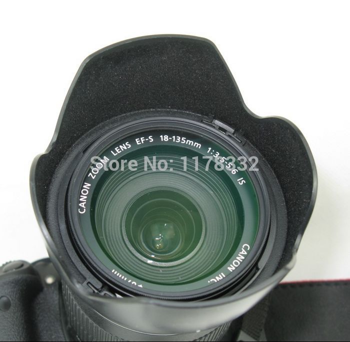 2 uds 67mm ew 73b Cámara EW73B lentes capucha para Canon EF-S 17-85mm F4-5.6 es de 18-135mm f/3,5-5,6 es 650D 550D 600D 60D 700D