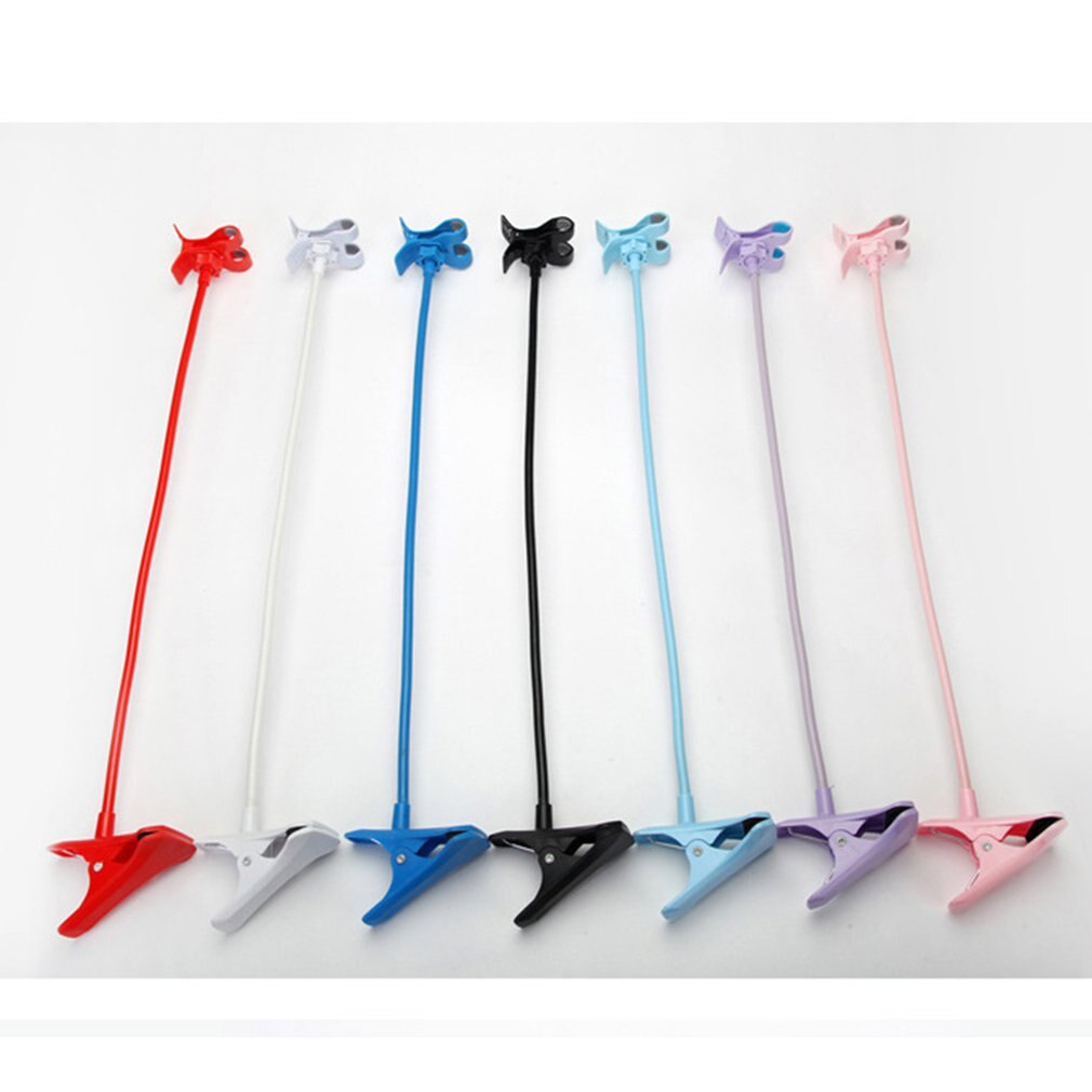 Luie telefoonhouder universele mobiele telefoonstandaard 360 graden multifunctionele flexibele draaibare tablet luie montagebeugel: Willekeurig