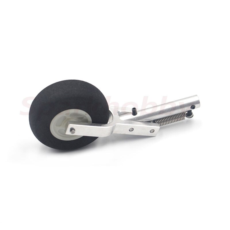 1PC 110 millimetri 130 millimetri in Lega di Alluminio A Scomparsa cintura primavera carrello di Atterraggio 45 millimetri 50 millimetri spomge ruota per ad ala fissa RC aereo FAI DA TE Acc