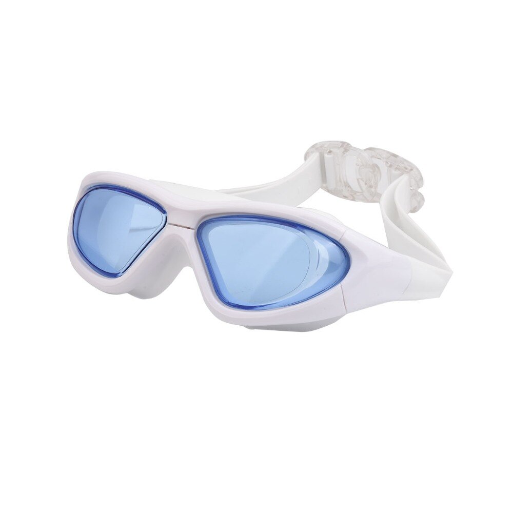 Adults Swimming Goggles Myopia Prescription Mask Women Men Big Anti-Fog Pool Water Swim Eyewear Diving Glasses