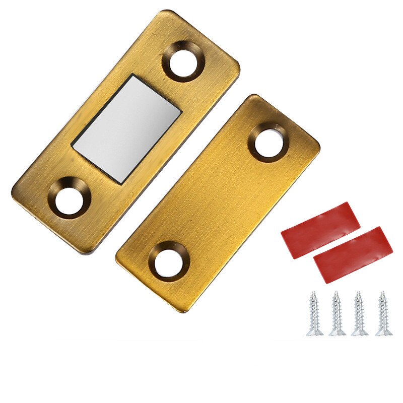 Starke Magnetische Tür Näihr Schrank Tür Schiebetür Stopp Magnet Ultra-Dünne Schrank Fänge Saug Möbel Armaturen Hardware-: 4