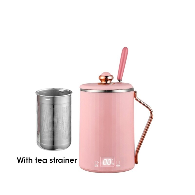 Electric Stew Cup 450ml Porridge Slow Stewing Cooker Health Preservation Pot Multi Cooker Tea Pot Cooking Machine: Package 3