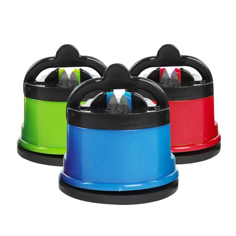 1 Pcs Knife Sharpener Kitchen Sharpening Tool Cocina Gadget Tool Knife Sharpen Scissors Grinder Secure Suction Chef Pad