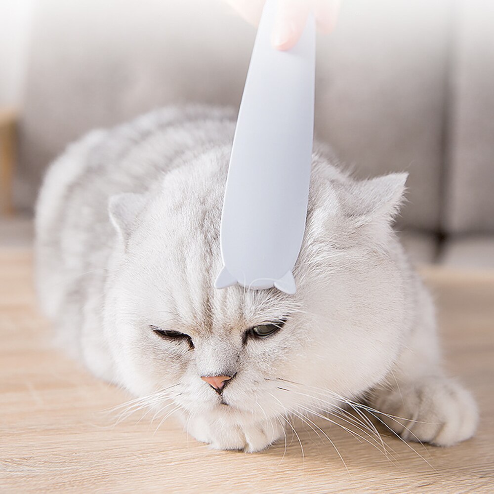 Lengua de gato mascota simulación de masaje peine gato herramientas de cuidado diario del cabello peine de lengua mascota portátil diario cuidado del cabello accesorios para mascotas
