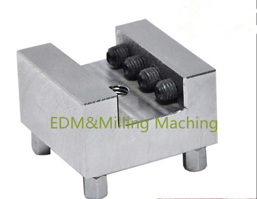 Wire EDM Machine EROWA Quick Position Fixture S316 U-shaped Groove U25 Model For CNC Spark Machine Service