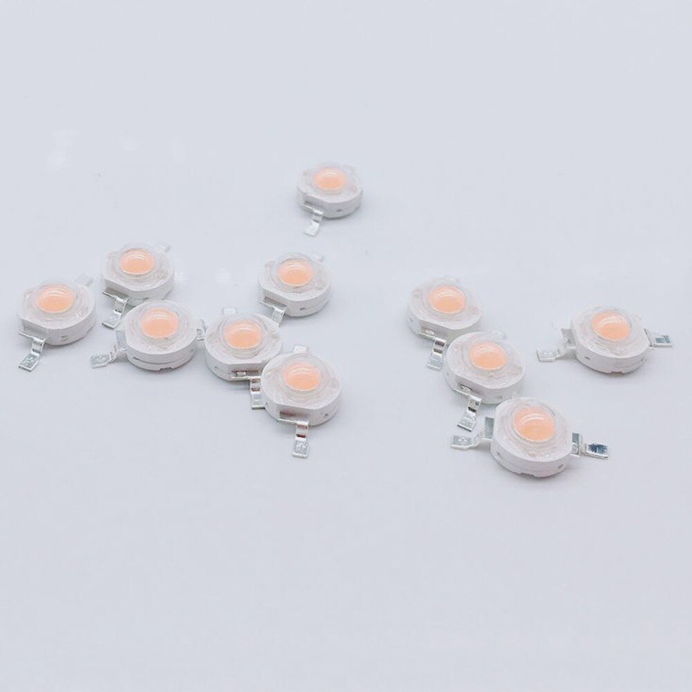 50pcs/lot 3W full spectrum led grow chip with PCB star , led grow lights ,broad spectrum 380nm-840nm led diode for indoor plant