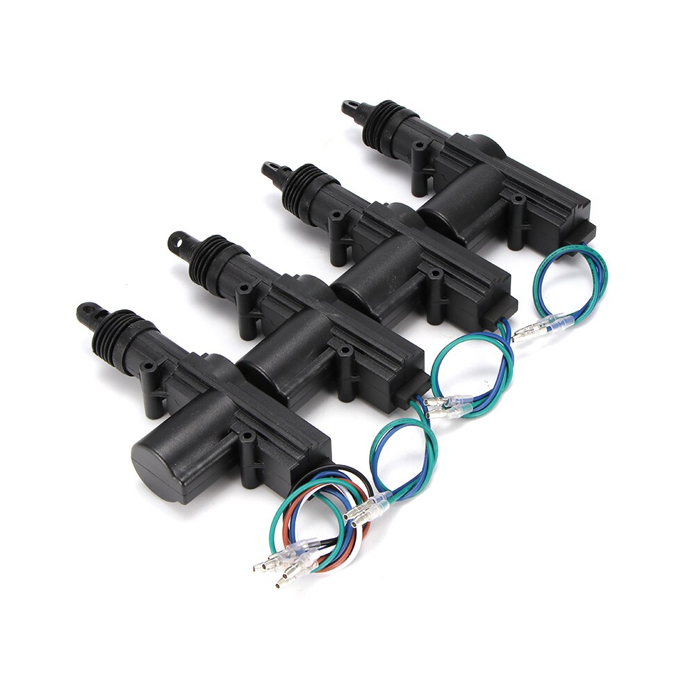 Universele Auto Auto Radio Centrale Deurvergrendeling 4-deur Complete Set met Afstandsbediening