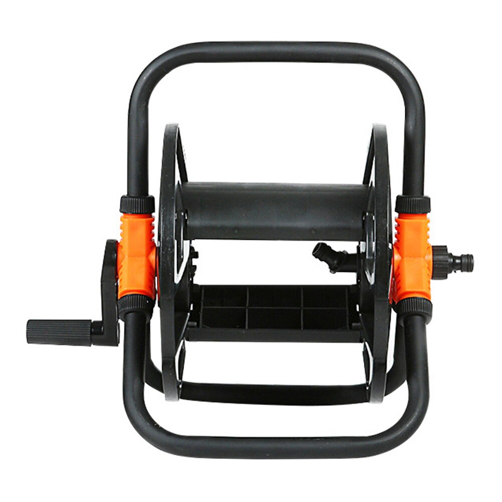 Hageslangetrommel hagerøroppbevaringsvogn pipe ekskluder viklingsverktøystativ vanningsslangetrommel for hageinnredning