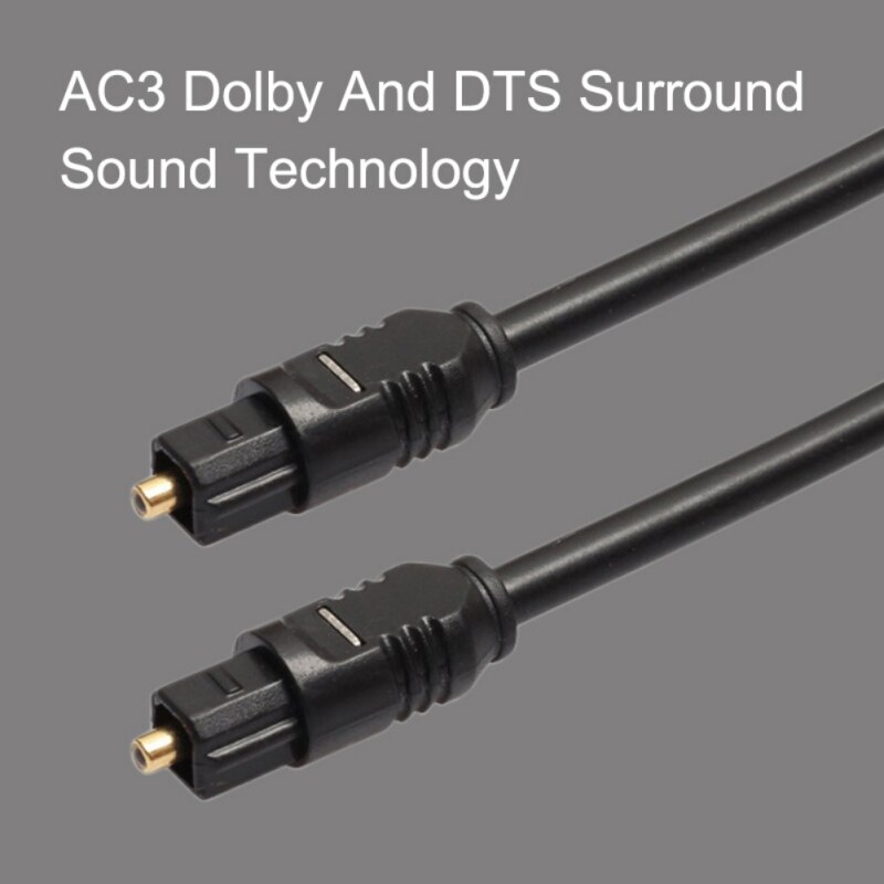 Digital Optical Fiber Audio Kabel Flexibele Plug-en-play Connector Cord Voor Televisie Computer Digitale Camera