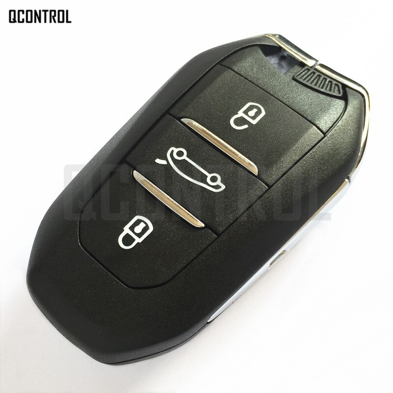 QCONTROL llave remota inteligente para Peugeot 208 308 508 3008 5008, viajero experto 434MHz sin llave-Go Open-Go 433,92 MHz