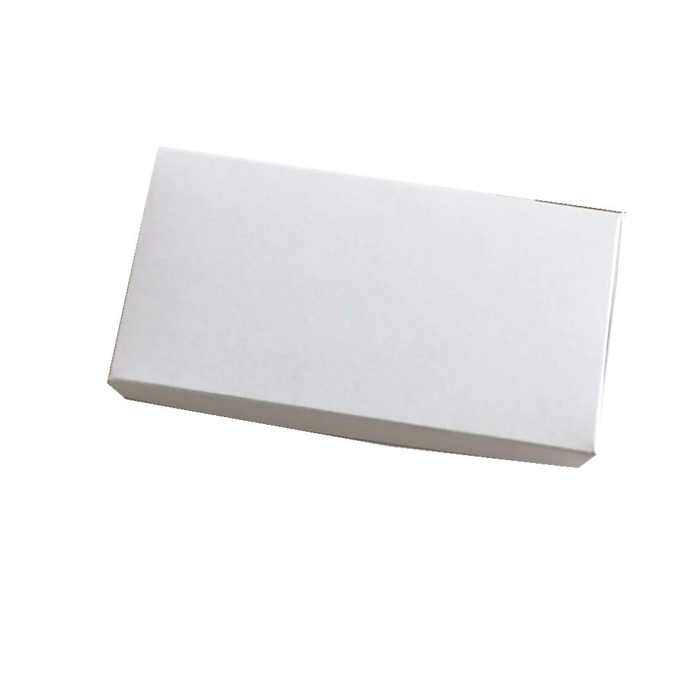 30Pcs White Kraft Paper Packaging Box Paperboard Wedding Party Small Packing Boxes Craft Paper DIY Handmade Soap Pack Box