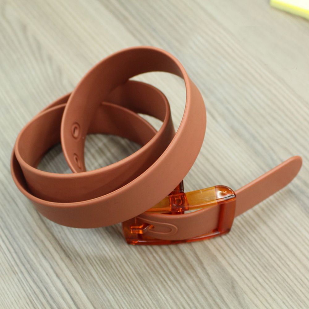 Cintura Unisex In Silicone Di Plastica, Elegante, Con Colori Caramella - Foto 3