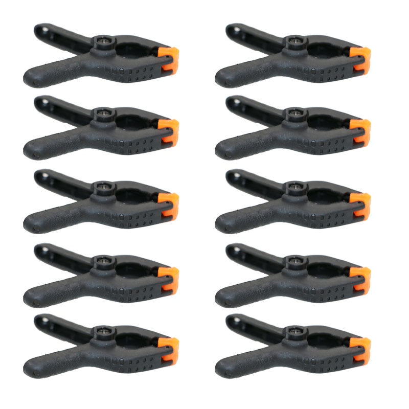 10PCS Universal Plastic Nylon Toggle Clamps For Woodworking Spring Clip Photo Studio