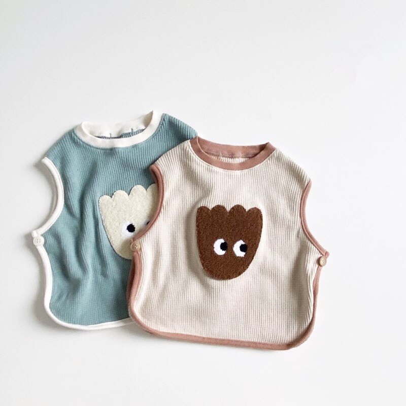 Nouveauté Enfants Filles Motif Ours Gilet