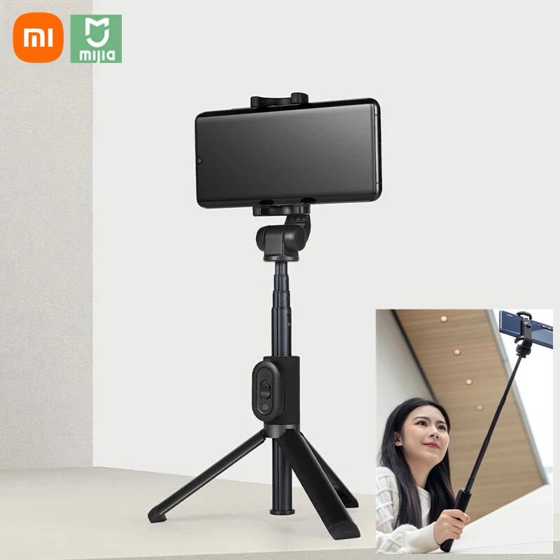 Xiaomi Mijia – trépied pliable et extensible, perche à Selfie, avec télécommande bluetooth, pour iOS et Android