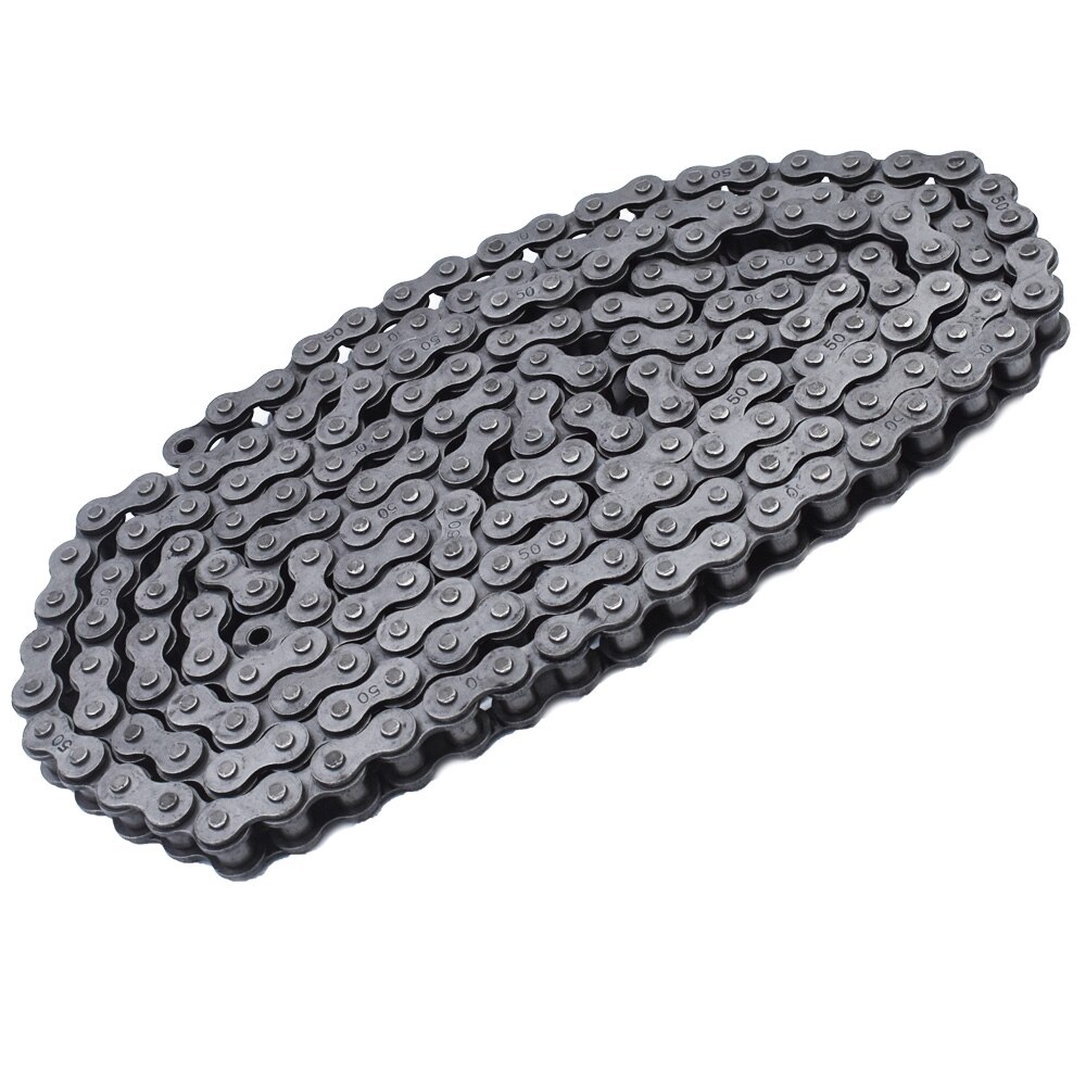 #50 Roller Chain 10 Feet with 1 Connecting Link