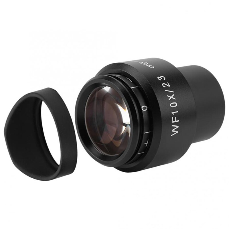 WF10X/23 Microscope Wide Angle Eyepiece Ocular Eyepoint Lens Adjustable Wide Field 30Mm Widefield Microscope Eyepiece