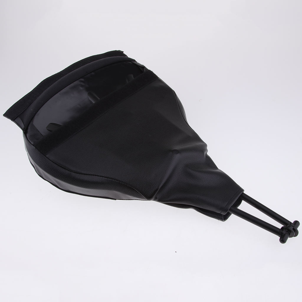 Detachable Adjustable Rider Driver Backrest Pad Mounting Kit For Harley