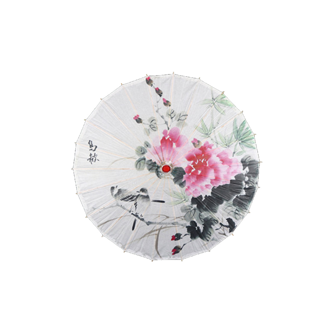 Decorative Umbrella Chinese Style Oil Paper Umbrella Silk Women Umbrella Japanese Cherry Blossoms Silk Ancient Dance Umbrella: 07 84cm