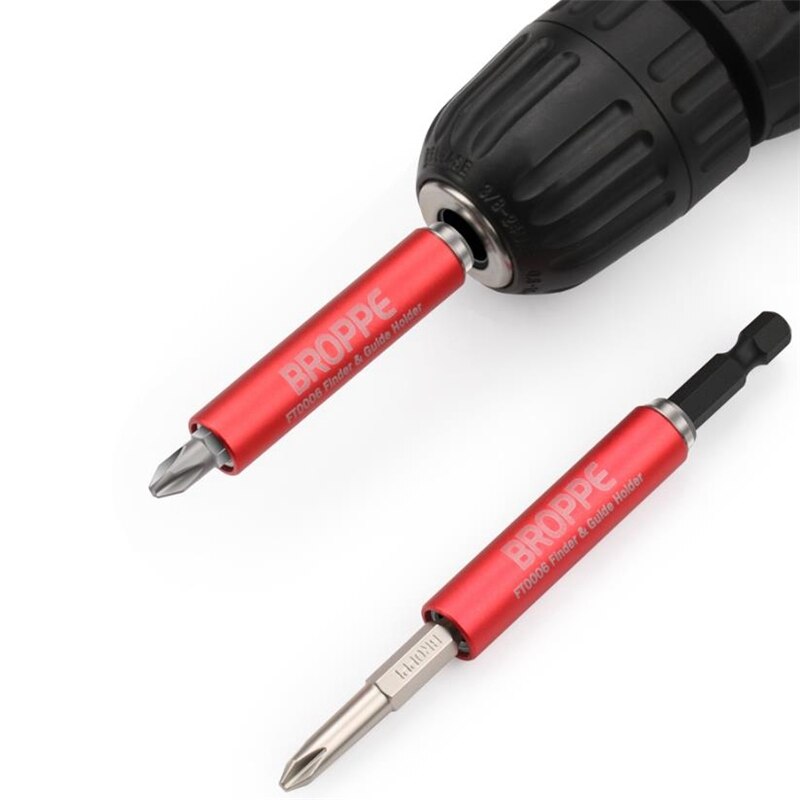 Broppe CR-V 80Mm Verstelbare Schroevendraaier Bit Verlengstuk 1/4 Inch Hex Shank Quick Connect