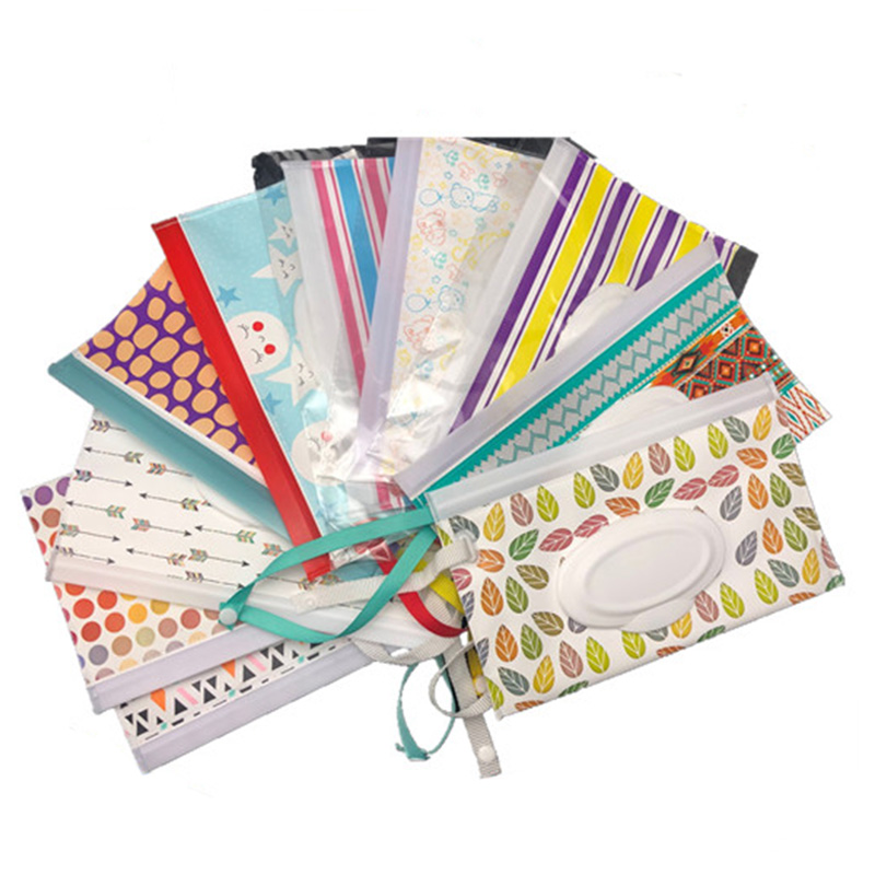Easy-transport de lingettes, boîte de lingettes pour bébés, sac de lingettes humides, conteneur Portable, pochette de cosmétiques