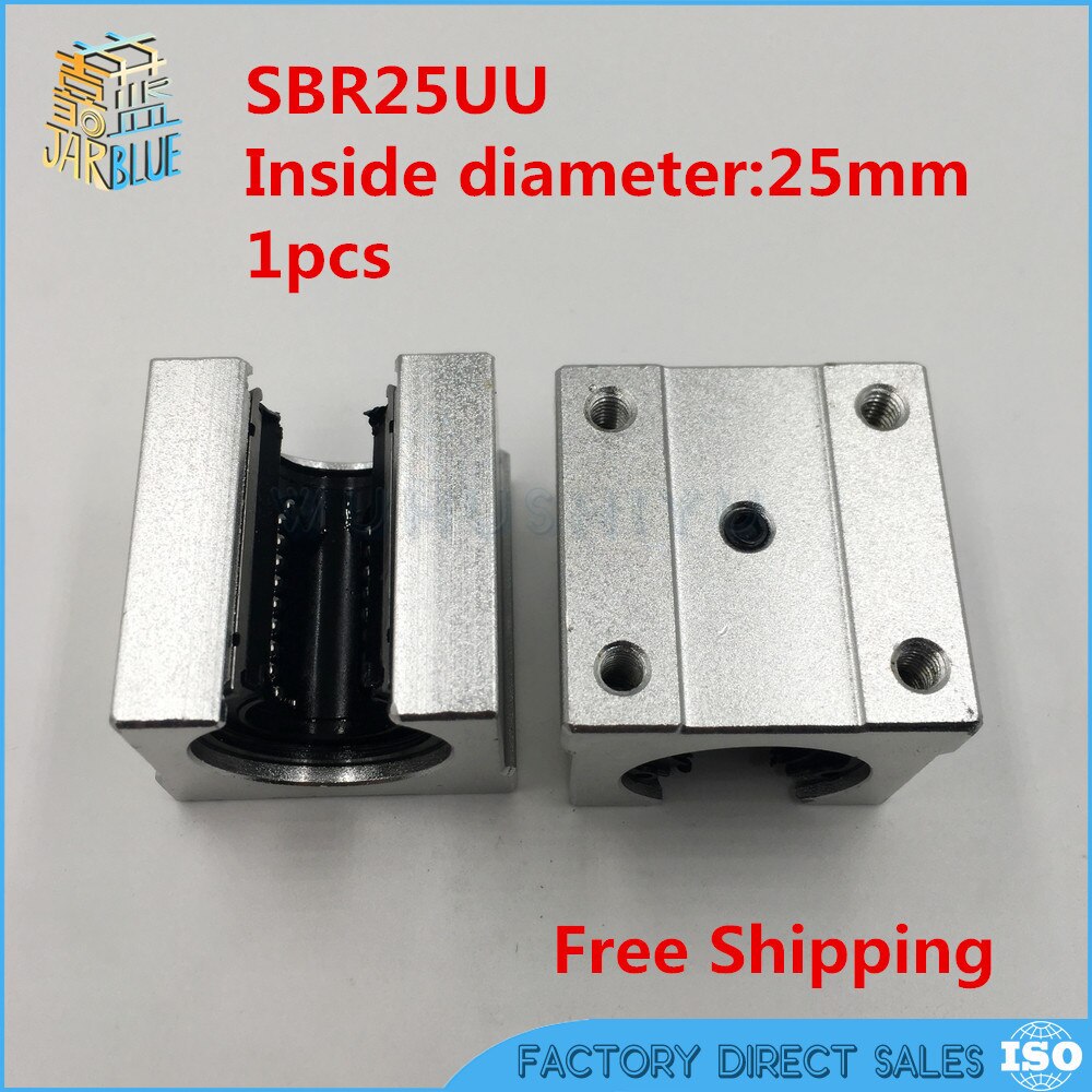 SBR25 SBR25UU 25mm Linear Ball Bearing Block CNC Router