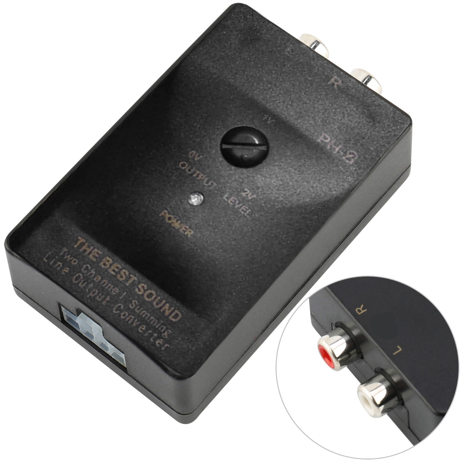 High Quality Speaker Level Converter To Low Line Output Car
