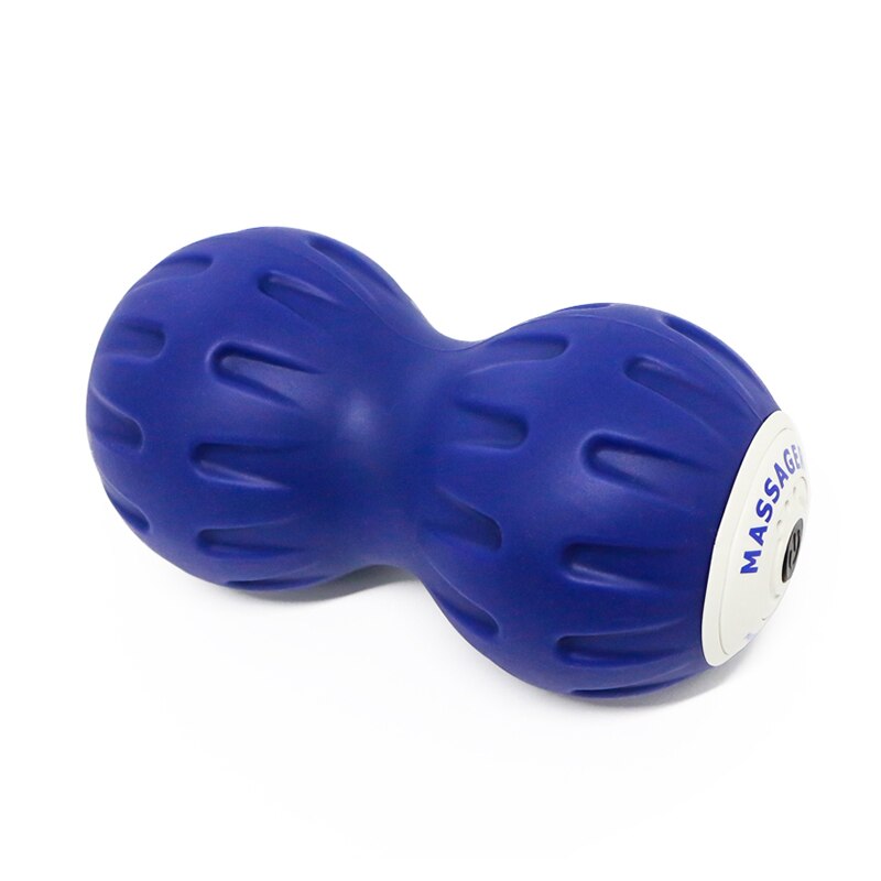 Peanut Massage Ball Deep Tissue Trigger Point Therapy Cordless Ball Vibration Electric: AU / Black