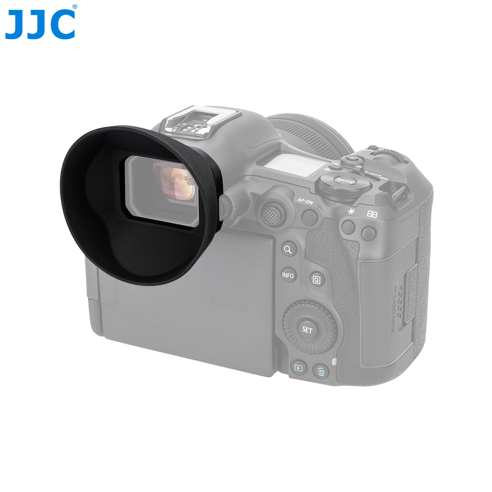 JJC EOS Mark R5 II Oogschelp Oculair Zachte Siliconen Camera Oogschelp Zoeker Speciaal Ontworpen voor Canon EOS Mark R5 II