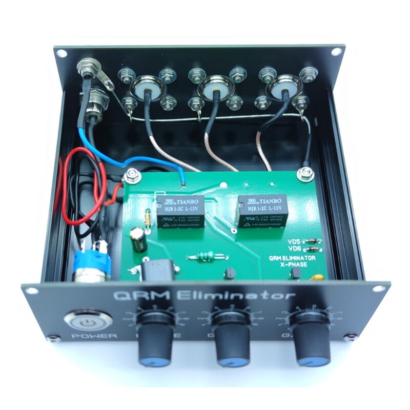 QRM Eliminator X-Phase 1MHz to 30MHz HF Bands SO-239 Connectors with Shell Case Box I4-010