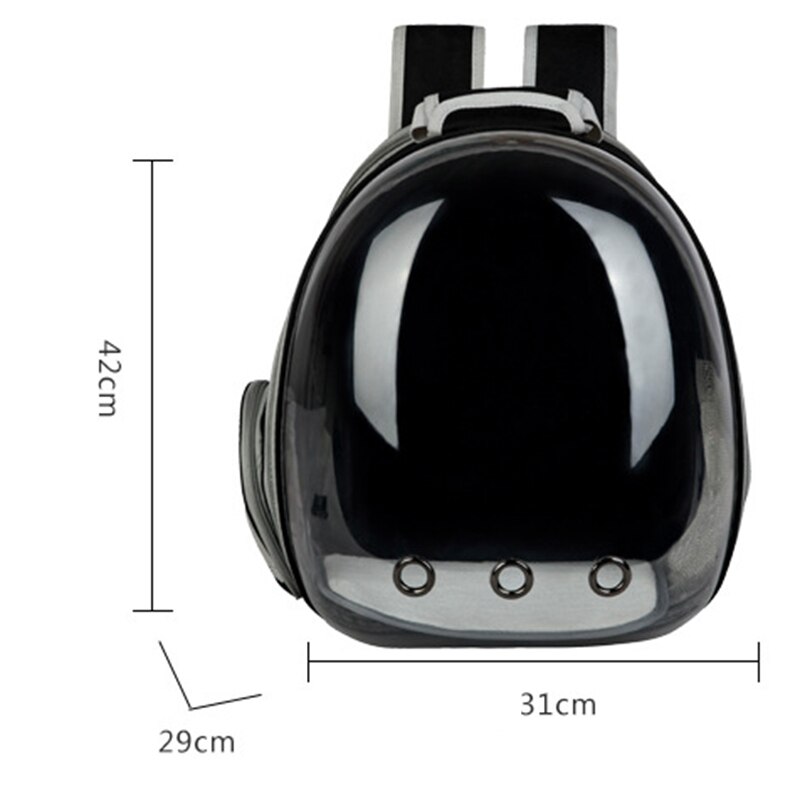 Expandable Cat Backpack, Space Capsule Bubble Transparent Clear Pet Carrier, Pet Carrying Hiking Traveling Backpack