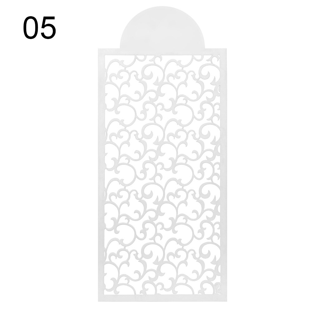 DIY Cake Baking Template Fondant Cake Mesh Stencils Plastic Embossing Mold Wedding Birthday Cookies Chocolate Decorating Tool: 05