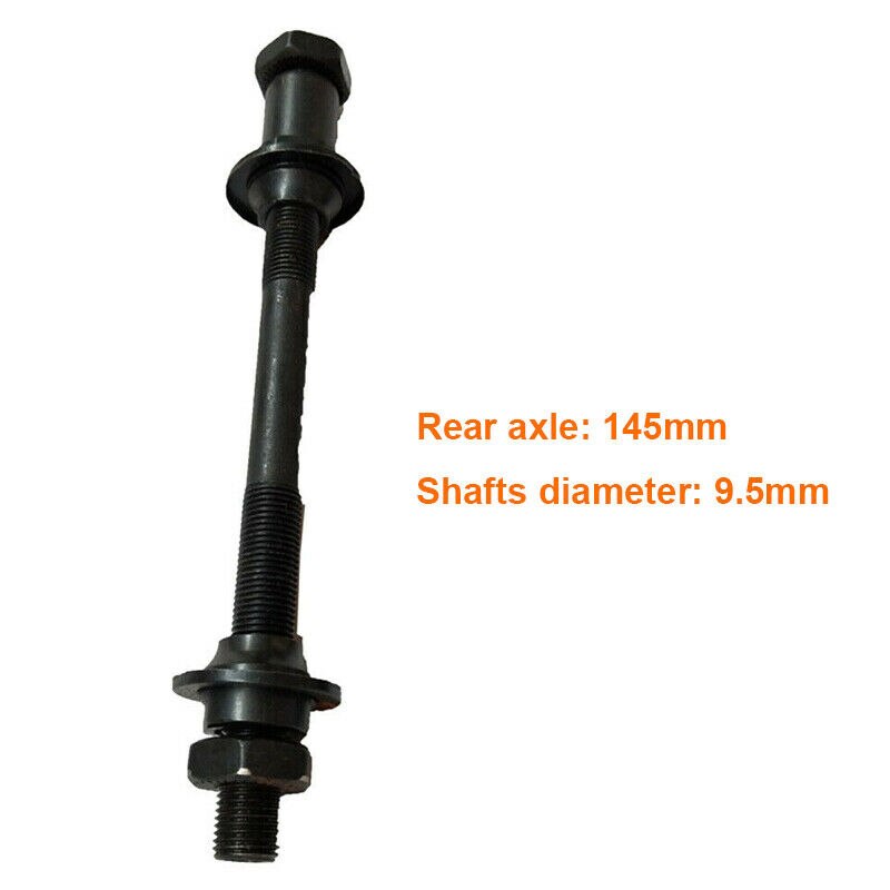 Eje de rueda de bicicleta de montaña eje hueco ciclo 108mm delantero/145mm ejes traseros: Rear Axle