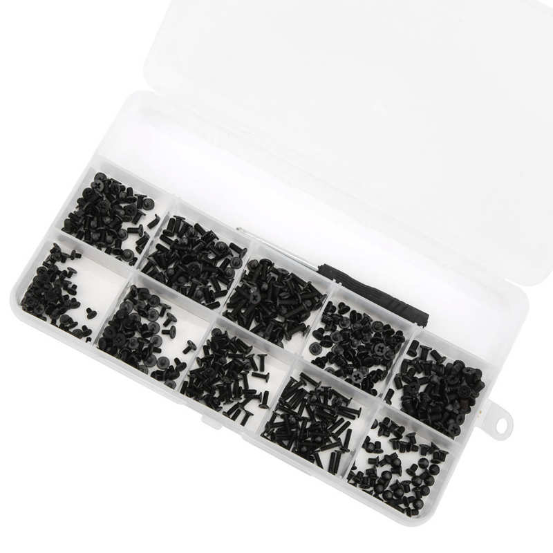 Machine Screws Screws Assortment CM Head Screws Assortment Kit with Screwdriver Fastener Hardware CM Screw