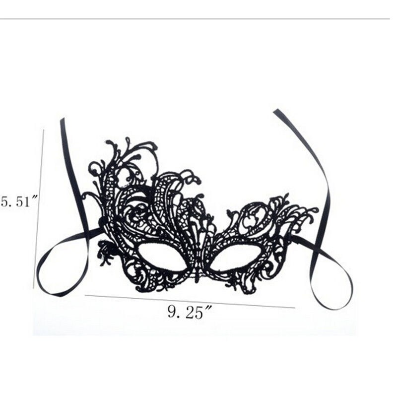 Oogmasker Sexy Kant Venetiaans Gemaskerd Bal Halloween Party Kostuum