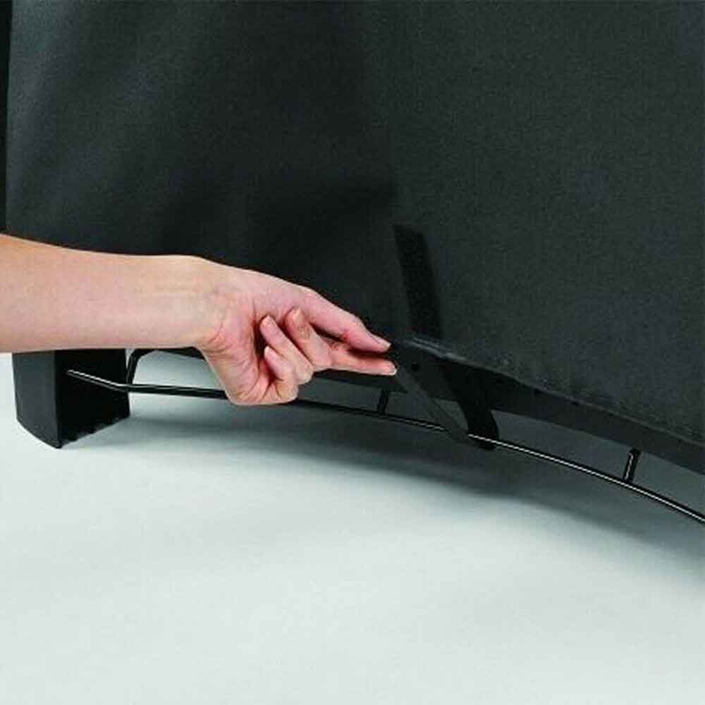 BBQ Barbecue Cover Waterproof Protective Grill Cover for Weber 7184 Grills Outdoor Camping BBQ Accessories 142.2x55.8x101.6cm