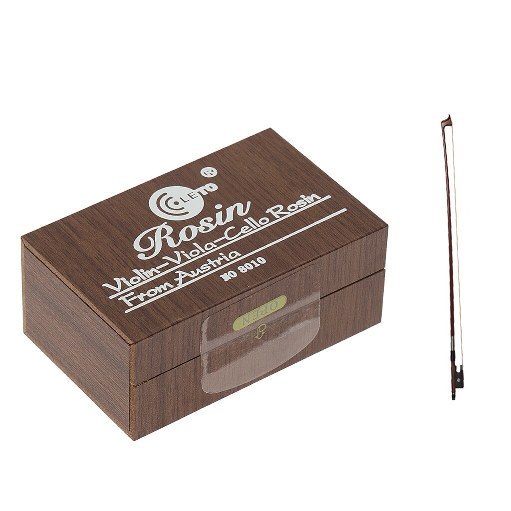 Brazilwood cello strijkstok paardenhaar 4/4 maten + viool viool cello erhu hars