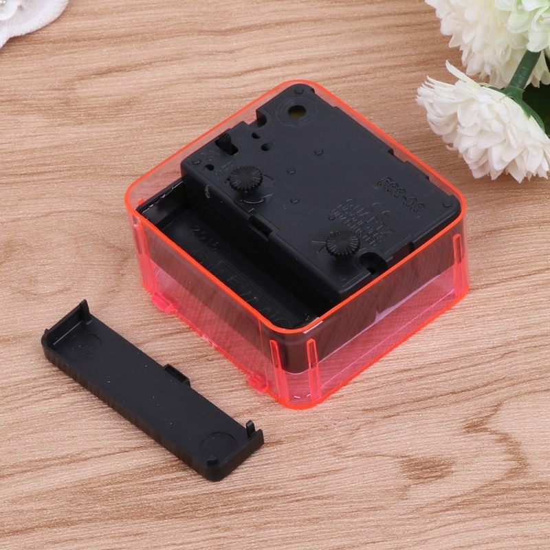 Mini Square Quartz Beep Alarm Clock Plastic Desk Table Travel Trip Portable White/Green/Blue/Pink