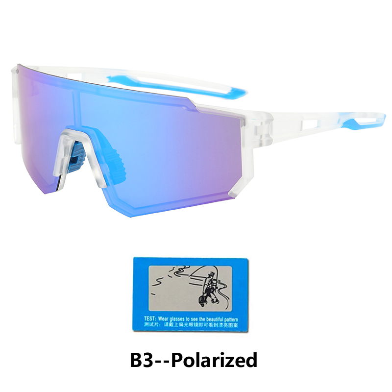 Polarisierte Sportbrille Herren und Damen Fahrrad Photochrome Brillen Berg MTB Radfahren UV400 Sonnenbrille Fahrrad Straßenbrille