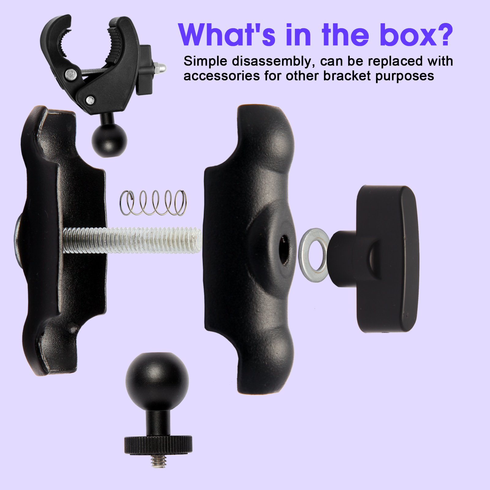 SuitableforStarlinkMini2024 clip installation kit, adjustable clip installation on roofs, suitable for cars, RVs, ladders, ships