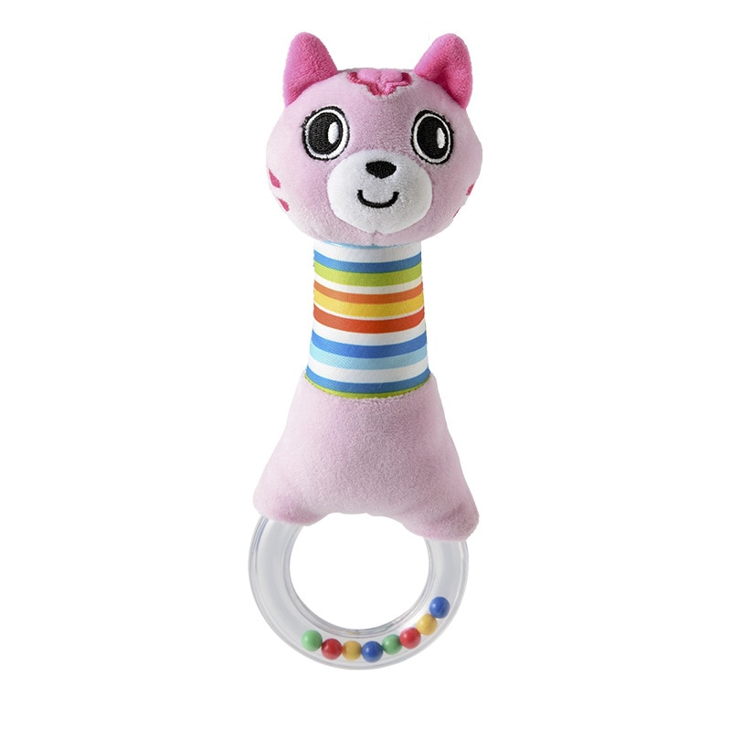 Baby Speelgoed Wieg Draait Rond Het Bed Wandelwagen Opknoping Rammelaars Leuke Mobiele Baby Speelgoed Muzikale Soft Wandelwagen Speelgoed Pop: Cat 02
