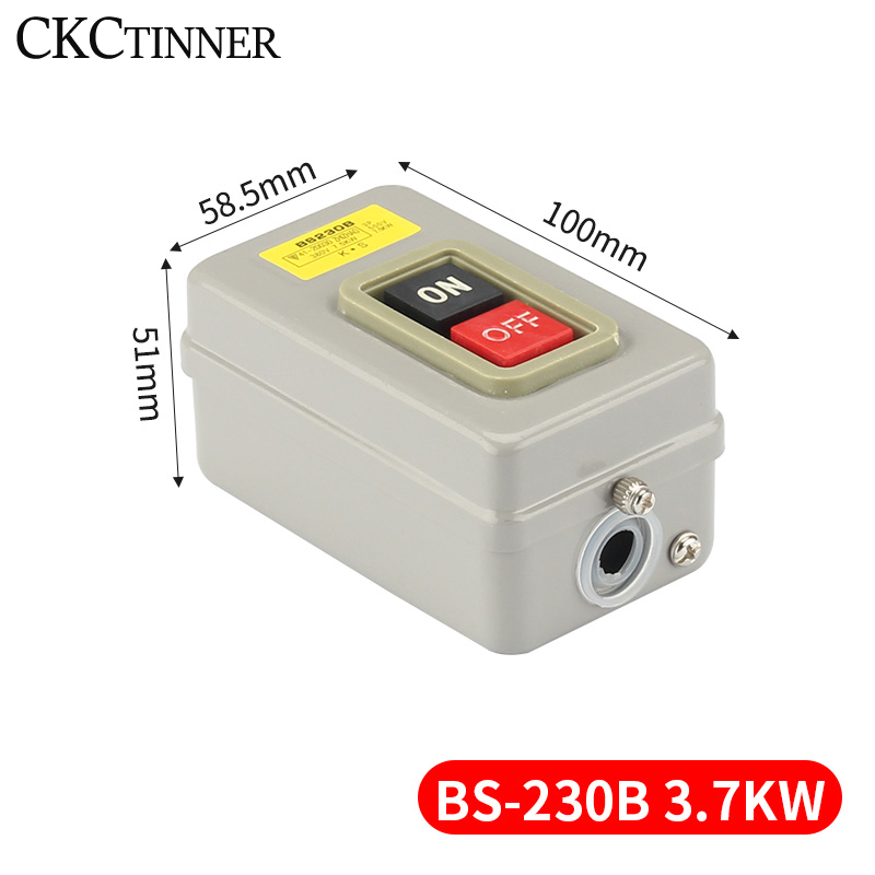 Power Control Button Switch Three-phase Latching M... – Grandado