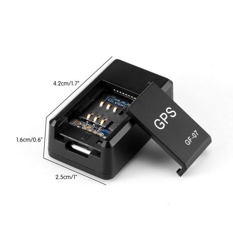 3.7V 400mA Li-Ion Mini GF-07 Gps Lange Standby Magnetische Sos Tracking Device Voor Voertuig/Auto/Persoon Locatie tracker Locator R15