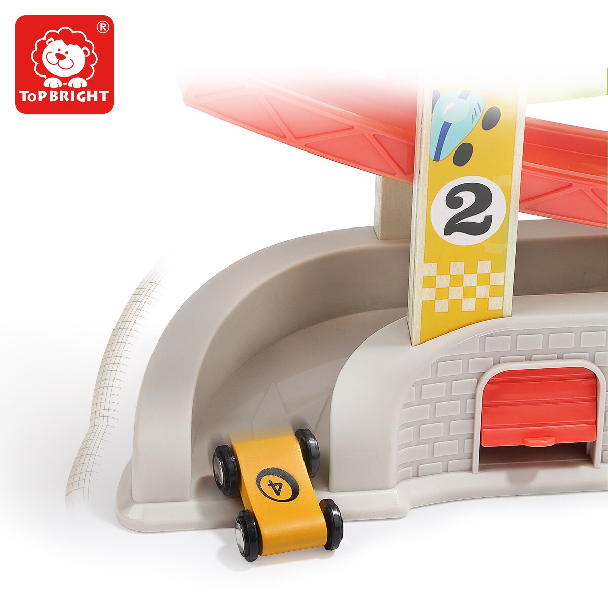 Top Heldere Kinderen Educatief Rail Auto Fun Zweefvliegtuig Sets Baby Track Auto Houten Klassieke Speelgoed Voor Kinderen