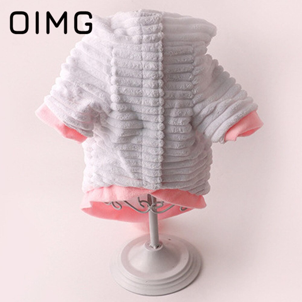 OIMG Autumn Winter Small Dogs Hoodies Unicorn Dog Clothes For Pet Clothing Pomeranian Bichon Cartoon Puppy Outfits Costume