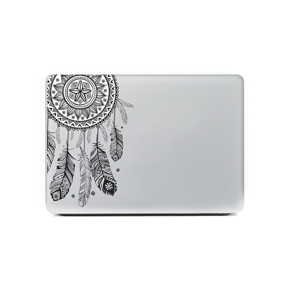 Blomster laptop skin sticker notebook computer sticker til book air pro retina 13 bog 11 13 15 tommer  #905