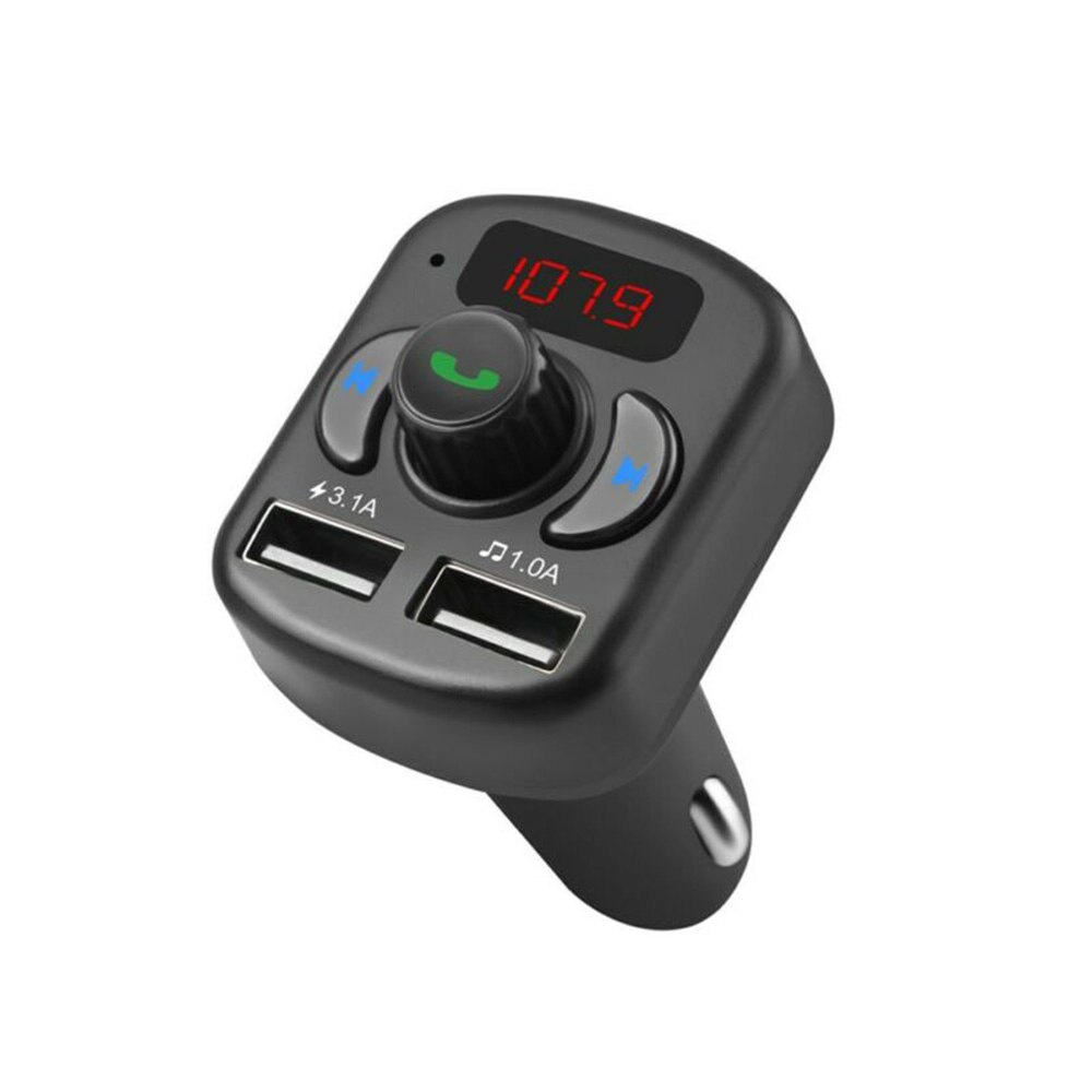 Draadloze Bluetooth Handsfree Car Kit Fm-zender MP3 Speler Dual Usb Charger Brand En