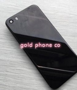 For phone 5 5G like 8 and phone 5S SE Like 8 style Housing Battery Cover Door Rear Cover Chassis Frame Back Cover